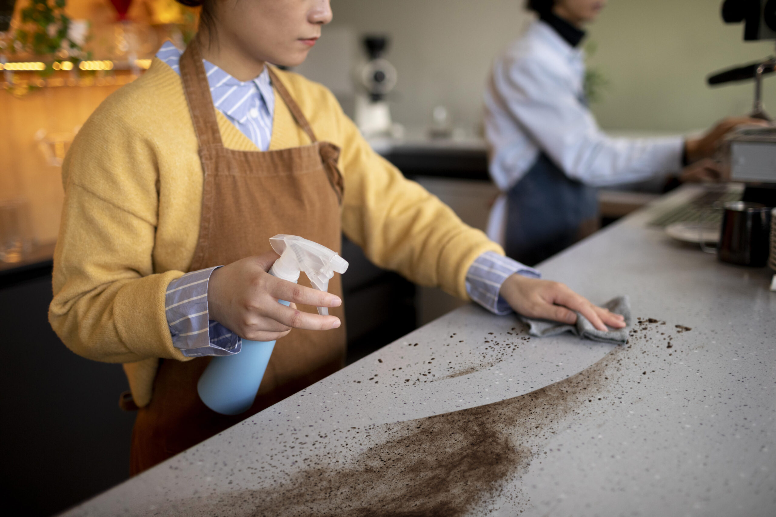 woman-cleaning-dirty-countertop
